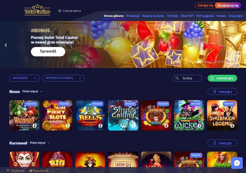 Total Casino Norge - Omfattende PC-spillplattform og tjenester